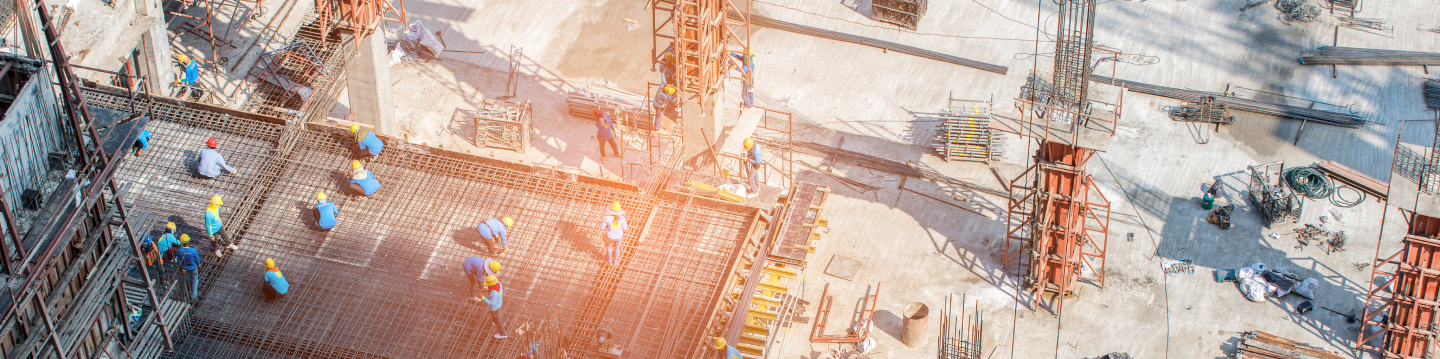 Vue de haut bâtiment