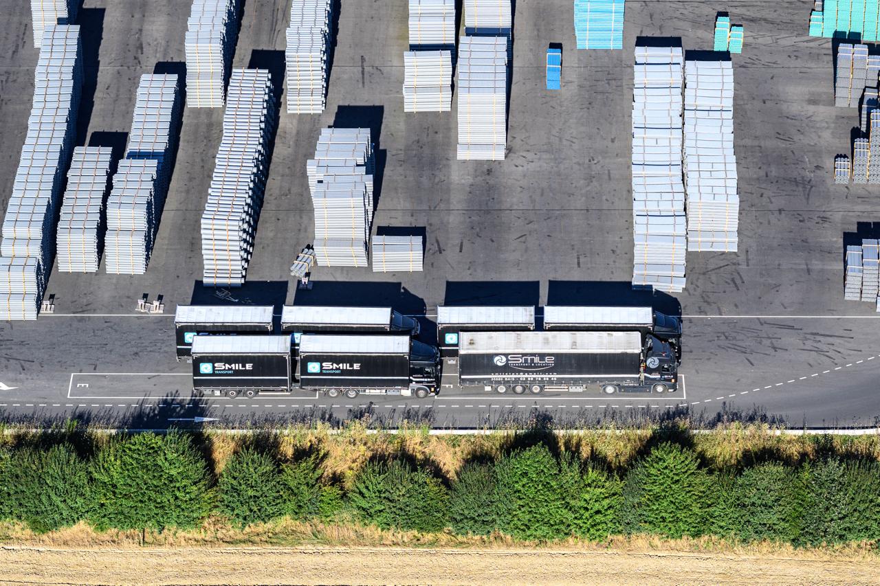 Vue arienne entreprise GROUPE RENOU