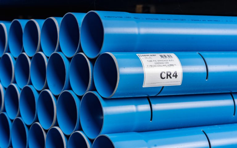 Tubes bleus CR4 ODPLAST