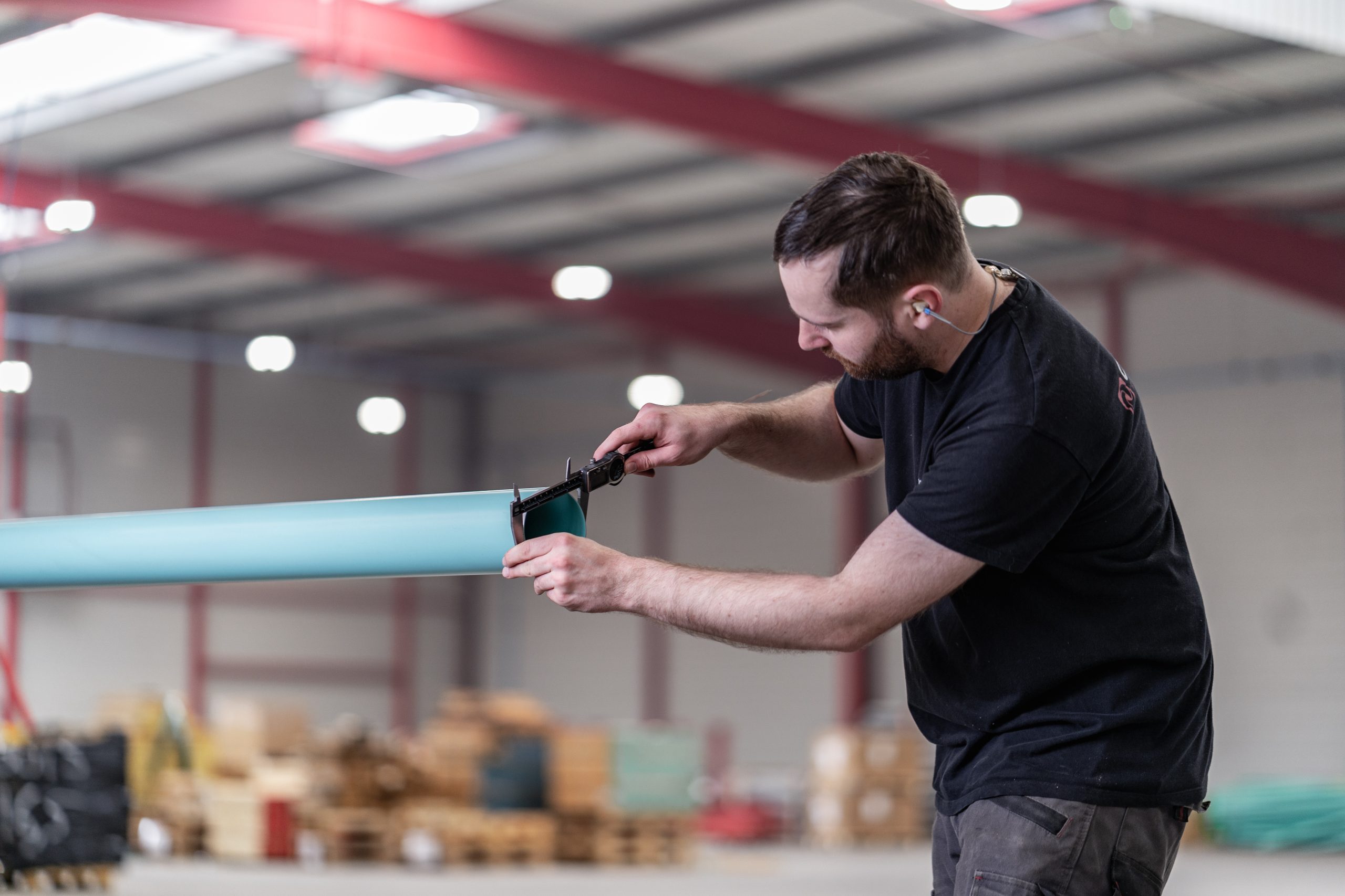 Drainage cunette à plat